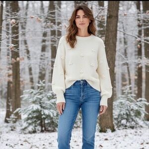 GAP Cream Women's Sweater